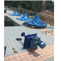 双曲面搅拌机干式安装示意图