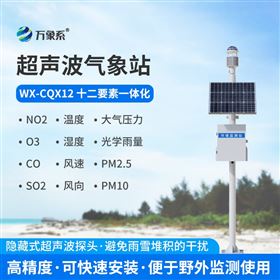 WX-CQX12四气两尘微型气象站