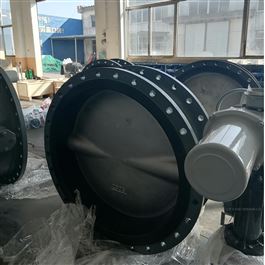 D941X电动对夹蝶阀 多回转带涡轮减速AC380V