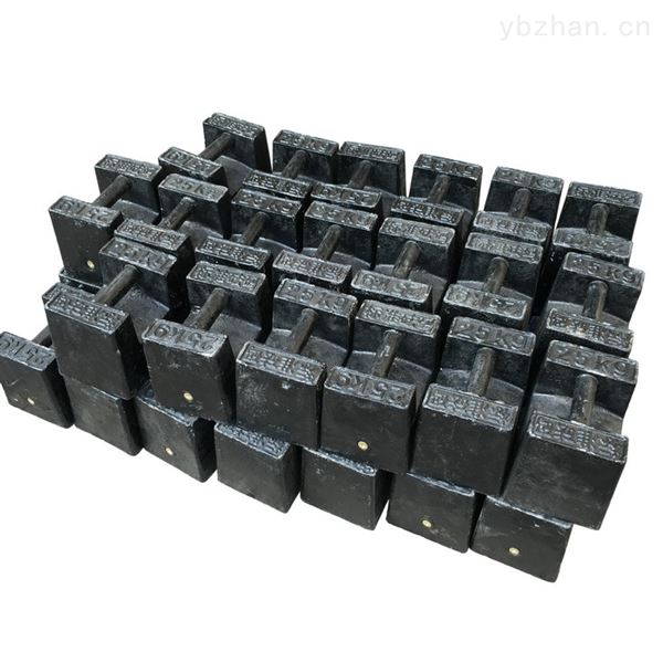 M1鑄鐵砝碼25kg鎖形砝碼