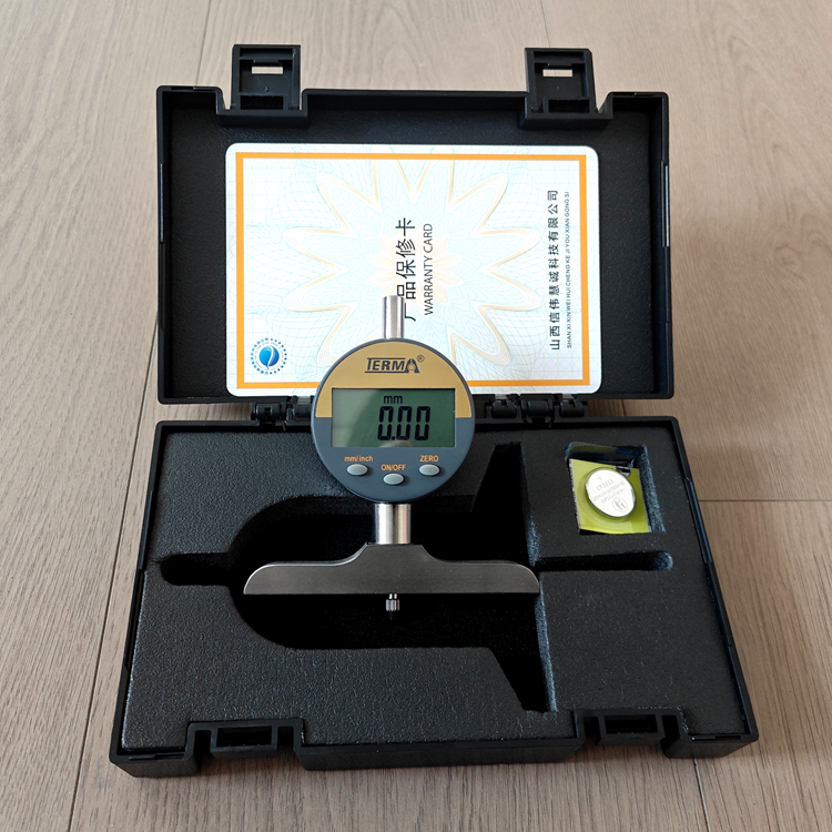 信偉慧誠(chéng)數(shù)顯埋頭深度測(cè)定儀分辨率有0.01mm與0.001mm可選！