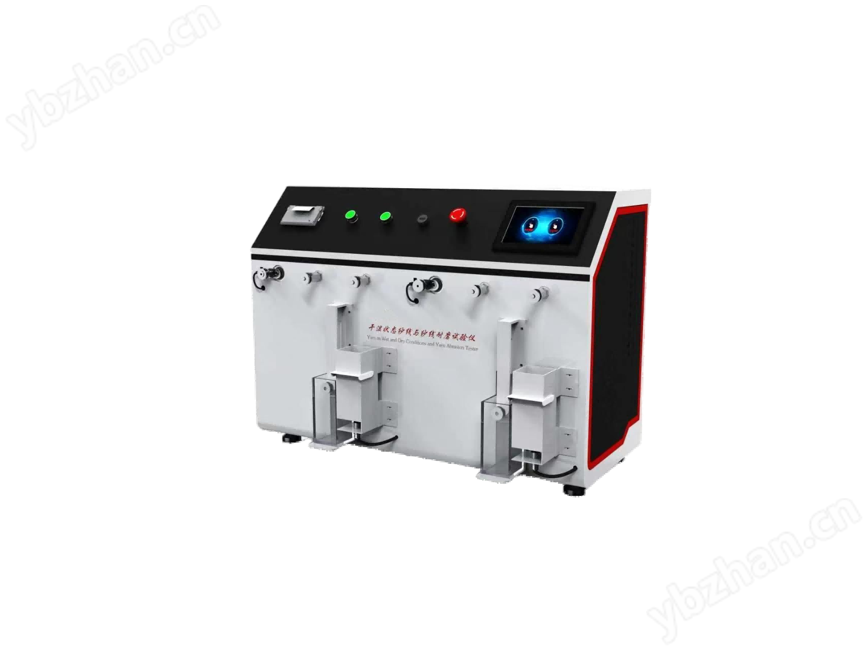 圖片1.png 干濕狀態(tài)紗線與紗線耐磨性試驗儀-雙工位