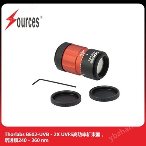 Thorlabs 擴束器 固定放大率 紫外熔融石英
