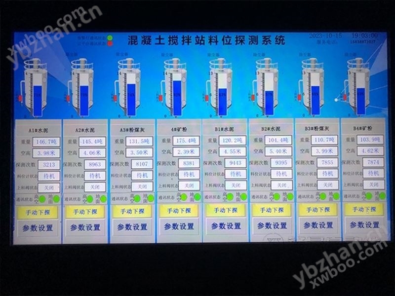 煤灰倉(cāng)料位計(jì)