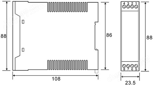 增强型信号隔离器(双输出)