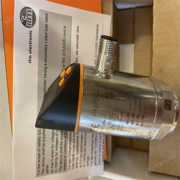 IFM电缆E70354选型参数