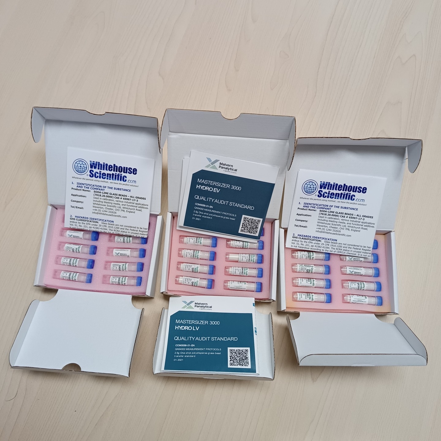 激光粒度仪标样15-150微米玻璃珠 盒装 型号:GG988-QAS4002 库号：M79140