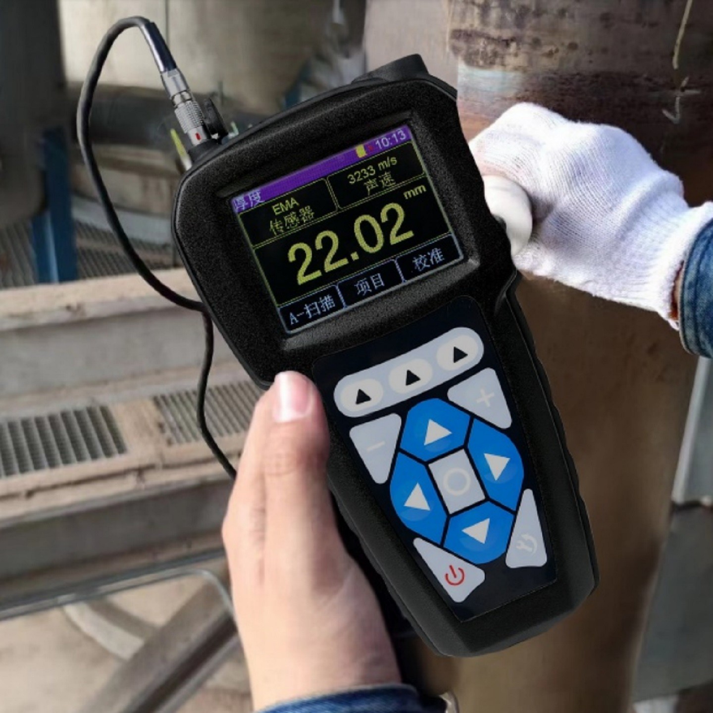 电磁声测厚仪型号:DEU101P3库号：M412541