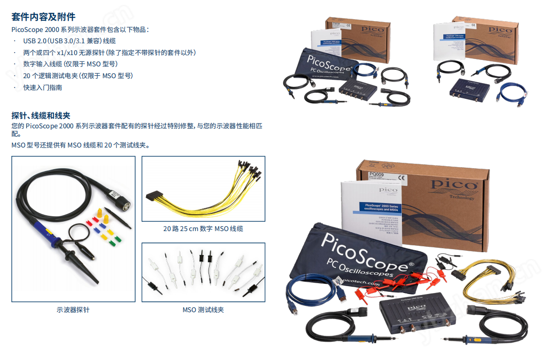 pico數字示波器2407B